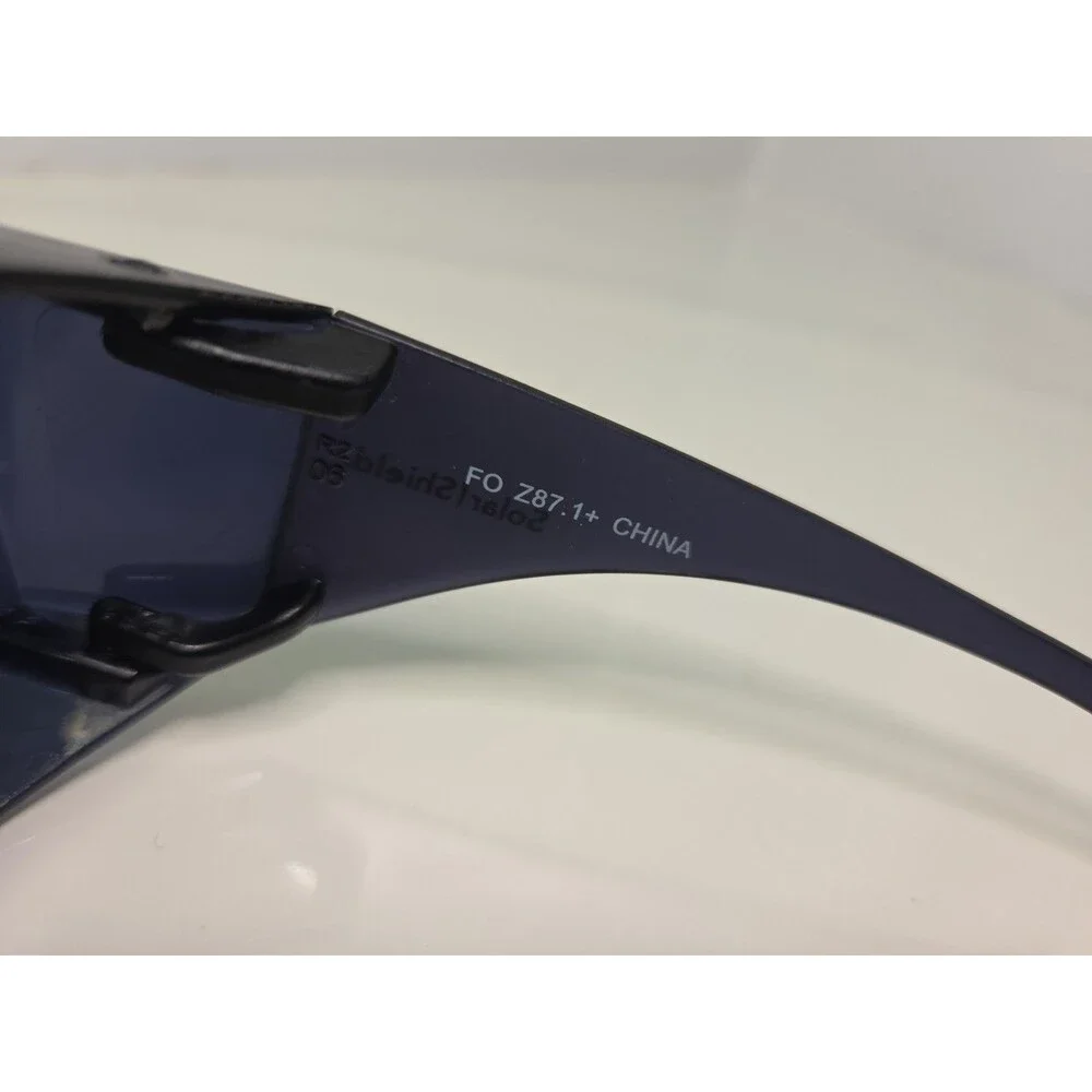 solar shield fit over sunglasses Z87 Black
